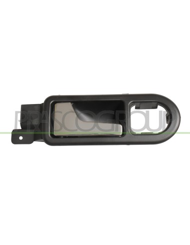 MANIGLIA ANTERIORE SINISTRA INTERNA CON LEVA CROMATA CON MOSTRINA NERA VOLKSWAGEN PASSAT B5 Mod. 10-00 - 03-05