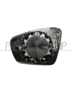PIASTRA SPECCHIO DESTRA TERMICA CONVESSA VOLKSWAGEN POLO Mod. 09-09 - 05-14