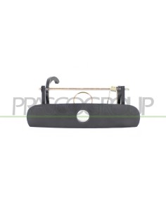 MANIGLIA PORTELLONE ESTERNA NERA CON FORO NOTTOLINO VOLKSWAGEN POLO Mod. 09-09 - 05-14