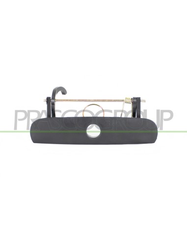 MANIGLIA PORTELLONE ESTERNA NERA CON FORO NOTTOLINO VOLKSWAGEN POLO Mod. 09-09 - 05-14