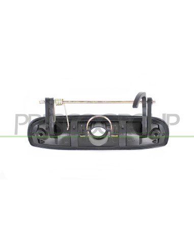 MANIGLIA PORTELLONE ESTERNA NERA CON FORO NOTTOLINO VOLKSWAGEN POLO Mod. 09-09 - 05-14
