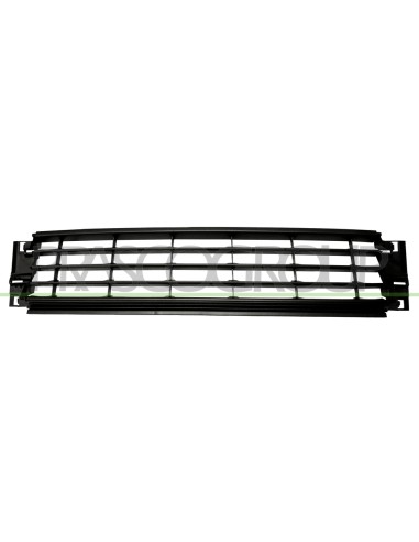 GRIGLIA PARAURTI ANTERIORE CENTRALE NERA VOLKSWAGEN POLO Mod. 06-14 - 08-17