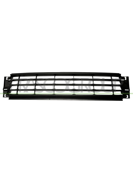 GRIGLIA PARAURTI ANTERIORE CENTRALE NERA VOLKSWAGEN POLO Mod. 06-14 - 08-17