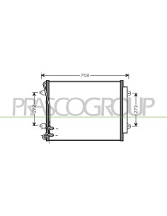 CONDENSATORE VOLKSWAGEN - PASSAT B6 - Mod. 04-05 -