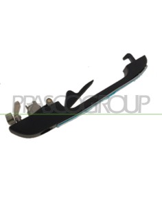 MANIGLIA ANTERIORE DESTRA ESTERNA NERA CON INSERTO CROMATO CON FORO NOTTOLINO VOLKSWAGEN PASSAT SANTANA B2 Mod. 02-85 - 03-88