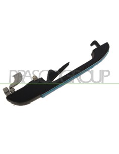 MANIGLIA POSTERIORE SINISTRA ESTERNA NERA CON INSERTO CROMATO VOLKSWAGEN PASSAT SANTANA B2 Mod. 02-85 - 03-88
