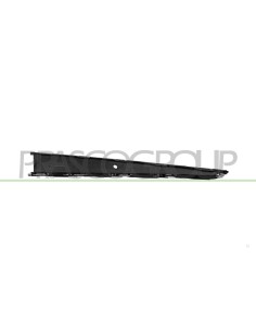 MODANATURA DESTRA PARAURTI ANTERIORE NERA CON PROFILO CROMATO VOLKSWAGEN POLO Mod. 09-17 - 04-21 2