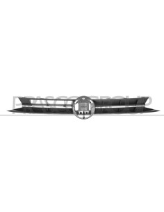 GRIGLIA RADIATORE NERA CON MODANATURA CROMATA PARZIALMENTE CHIUSA VOLKSWAGEN POLO Mod. 09-17 - 04-21