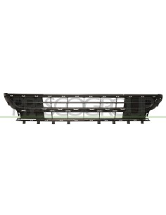 GRIGLIA PARAURTI ANTERIORE CENTRALE NERA CON MODANATURA CROMATA VOLKSWAGEN POLO Mod. 09-17 - 04-21