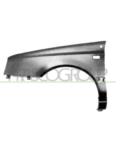 PARAFANGO ANTERIORE SINISTRO CON FORO LUCCIOLA QUADRO+FORO ANTENNA MOD. in poi 06-95 VOLKSWAGEN GOLF III Mod. 11-91 - 09-97