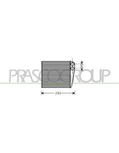 SCAMBIATORE DI CALORE VOLKSWAGEN - PASSAT B7 - Mod