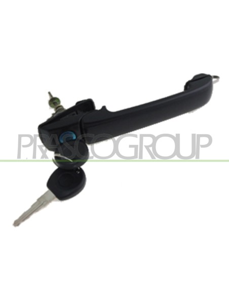 MANIGLIA ANTERIORE DESTRA-SINISTRA ESTERNA NERA CON CHIAVE VOLKSWAGEN VENTO Mod. 02-92 - 08-98