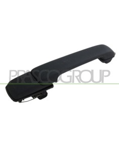 MANIGLIA POSTERIORE DESTRA-SINISTRA ESTERNA NERA SENZA FORO NOTTOLINO VOLKSWAGEN VENTO Mod. 02-92 - 08-98