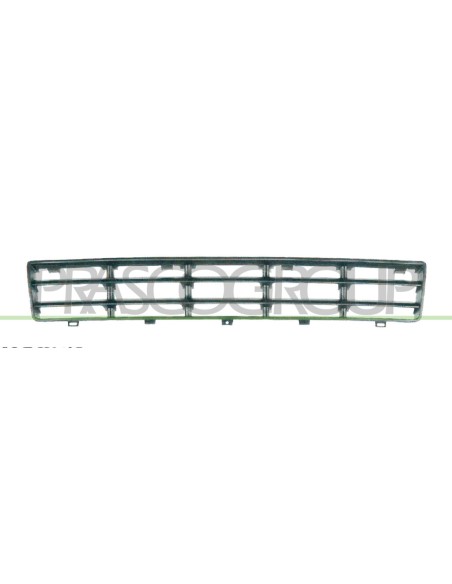 GRIGLIA PARAURTI ANTERIORE CENTRALE NERA VOLKSWAGEN GOLF IV Mod. 10-97 - 07-03