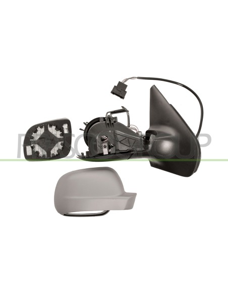 RETROVISORE DESTRO ELETTRICO TERMICO CON PRIMER CROMATO PICCOLO VOLKSWAGEN GOLF IV Mod. 10-97 - 07-03