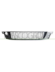 GRIGLIA PARAURTI ANTERIORE CENTRALE NERA GOFFRATA VOLKSWAGEN SCIROCCO Mod. 01-08 - 01-14