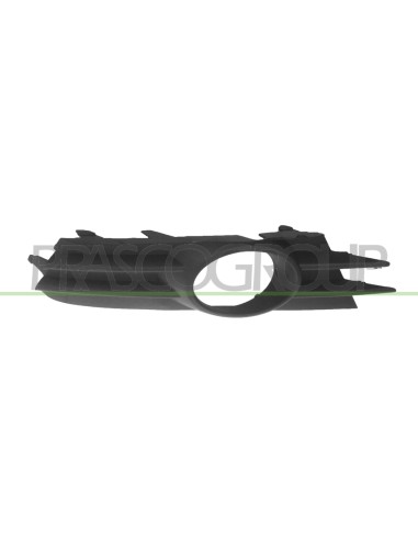 GRIGLIA DESTRA PARAURTI ANTERIORE NERA GOFFRATA CON SEDE FENDINEBBIA VOLKSWAGEN SCIROCCO Mod. 01-08 - 01-14