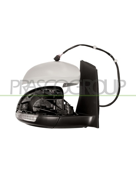 RETROVISORE DESTRO ELETTRICO TERMICO CON PRIMER CON FANALE VOLKSWAGEN SHARAN Mod. 09-10 - 02-15