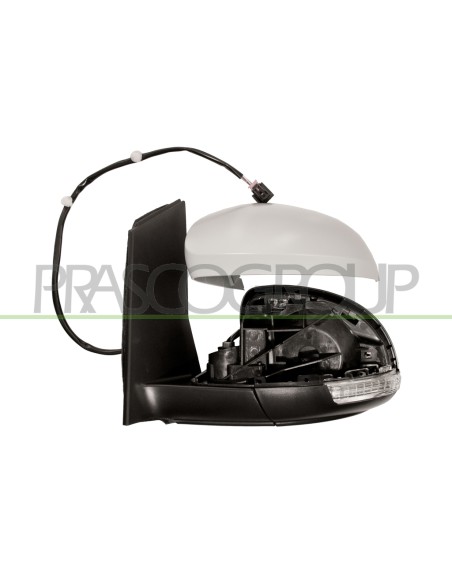 RETROVISORE SINISTRO ELETTRICO TERMICO CON PRIMER CON FANALE VOLKSWAGEN SHARAN Mod. 09-10 - 02-15