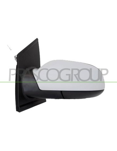 RETROVISORE SINISTRO A CAVI CON PRIMER PIATTO VOLKSWAGEN FOX Mod. 01-04 - 12-09