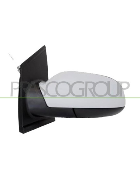 RETROVISORE SINISTRO A CAVI CON PRIMER PIATTO VOLKSWAGEN FOX Mod. 01-04 - 12-09