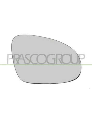 PIASTRA SPECCHIO DESTRA TERMICA CONVESSA VOLKSWAGEN SHARAN Mod. 01-04 - 08-10
