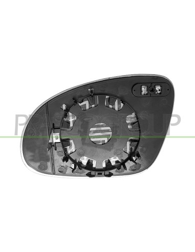 PIASTRA SPECCHIO DESTRA TERMICA CONVESSA BLU VOLKSWAGEN SHARAN Mod. 01-04 - 08-10