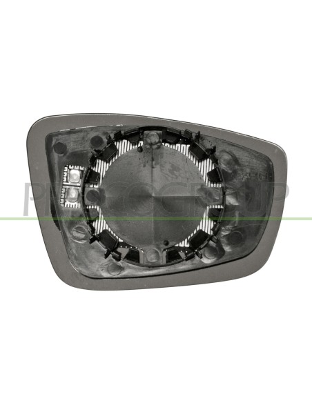 PIASTRA SPECCHIO SINISTRA TERMICA ASFERICA VOLKSWAGEN UP Mod. 01-12 - 09-16