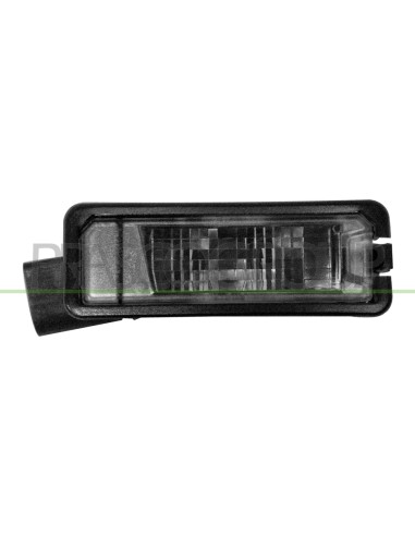LUCE TARGA DESTRA-SINISTRA CON LAMPADINA VOLKSWAGEN SCIROCCO Mod. 01-08 - 01-14