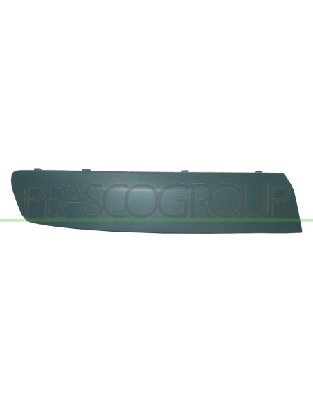 MODANATURA DESTRA PARAURTI ANTERIORE GRIGIO SCURO GOFFRATA MOD. TRANSPORTER VOLKSWAGEN T5 Mod. 03-03 - 07-09