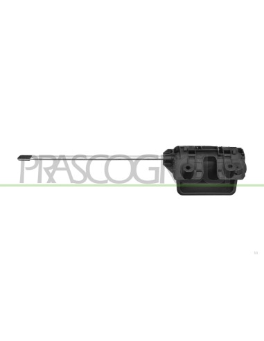 MANIGLIA PORTA LATERALE SCORREVOLE DESTRA INTERNA NERA VOLKSWAGEN T5 Mod. 03-03 - 07-09