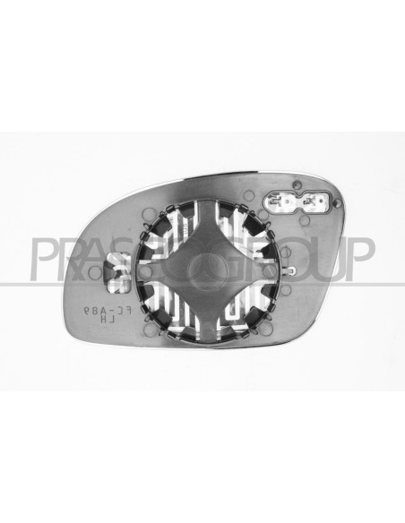PIASTRA SPECCHIO DESTRA TERMICA PIATTA VOLKSWAGEN NEW BEETLE Mod. 04-98 - 05-05
