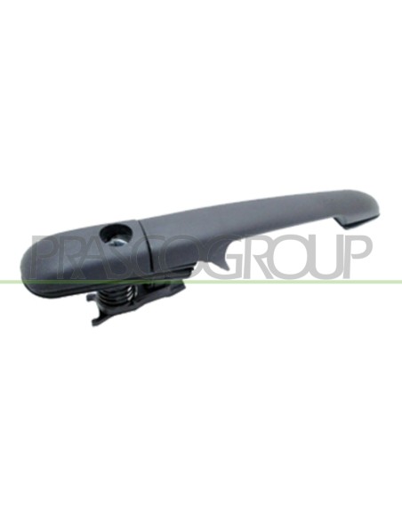 MANIGLIA POSTERIORE DESTRA-SINISTRA ESTERNA NERA CON FORO NOTTOLINO VOLKSWAGEN LT Mod. 01-97 - 03-06