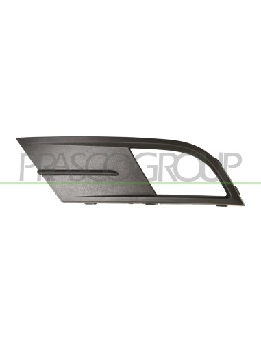 GRIGLIA SINISTRA PARAURTI ANTERIORE NERA CON SEDE FENDI VOLKSWAGEN JETTA (A6) Mod. 07-14 - 01-18