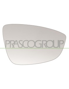 PIASTRA SPECCHIO DESTRA TERMICA CONVESSA VOLKSWAGEN SCIROCCO Mod. 01-08 - 01-14