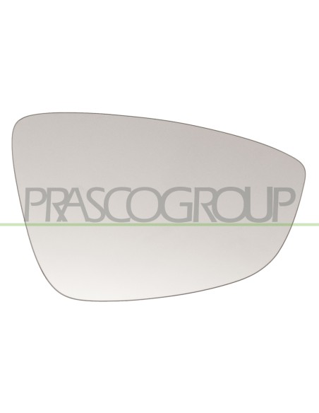 PIASTRA SPECCHIO DESTRA TERMICA CONVESSA VOLKSWAGEN SCIROCCO Mod. 01-08 - 01-14