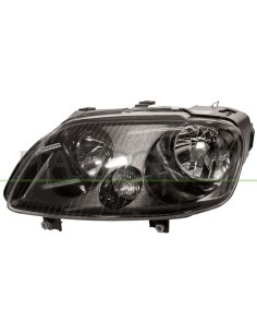 PROIETTORE SINISTRO H7+H1 ELETTRICO CON MOTORE NERO VOLKSWAGEN TOURAN Mod. 02-03 - 10-06