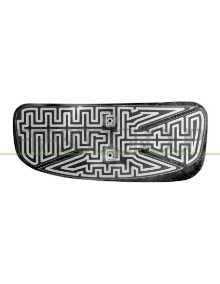 PIASTRA SPECCHIO INFERIORE DESTRA TERMICA CONVESSA VOLKSWAGEN CRAFTER - MAN TGE Mod. 01-17