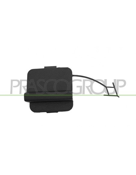 TAPPO COPRI GANCIO TRAINO PARAURTI ANTERIORE NERO GOFFRATO VOLKSWAGEN CRAFTER - MAN TGE Mod. 01-17