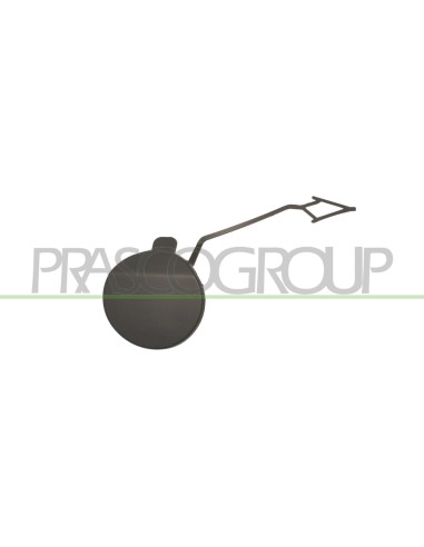 TAPPO COPRI GANCIO TRAINO PARAURTI POSTERIORE CON PRIMER VOLKSWAGEN TOURAN Mod. 04-15