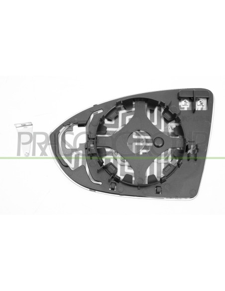 PIASTRA SPECCHIO DESTRA TERMICA ASFERICA VOLKSWAGEN TOURAN Mod. 04-15