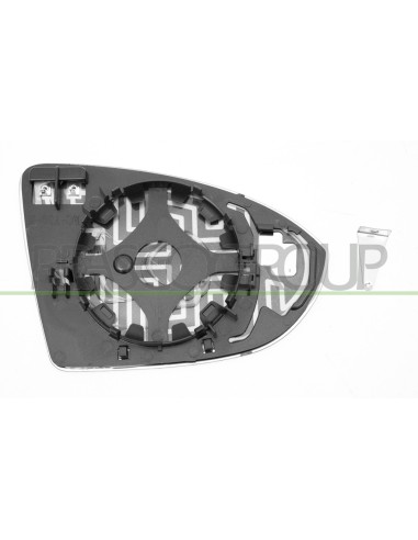 PIASTRA SPECCHIO SINISTRA TERMICA ASFERICA VOLKSWAGEN TOURAN Mod. 04-15