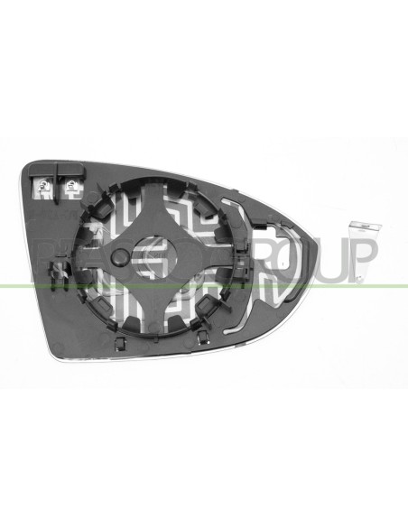 PIASTRA SPECCHIO SINISTRA TERMICA ASFERICA VOLKSWAGEN TOURAN Mod. 04-15