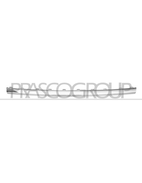 MODANATURA PARAURTI ANTERIORE CENTRALE CROMATA VOLKSWAGEN T ROC Mod. 11-17 - 02-22