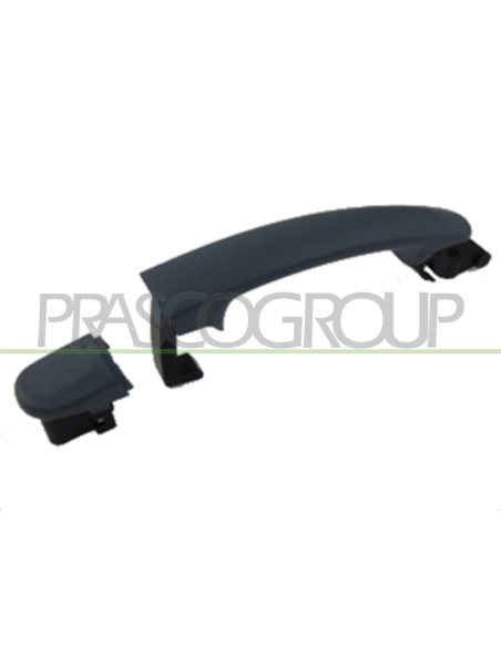 MANIGLIA ANTERIORE DESTRA+POSTERIORE DESTRA-SINISTRA ESTERNA CON PRIMER SENZA FORO NOTTOLINO VOLKSWAGEN UP Mod. 01-12 - 09-16