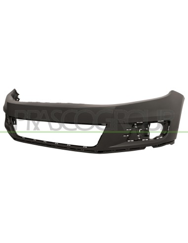 PARAURTI ANTERIORE CON PRIMER CON TAPPO COPRIGANCIO CON TRACCE PDC E LAVAFARI MOD. 18° VOLKSWAGEN TIGUAN Mod. 05-11 - 12-15