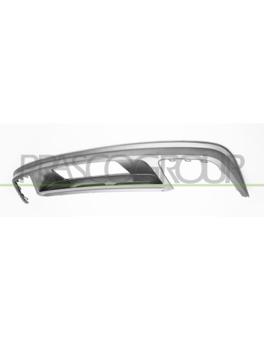 SPOILER PARAURTI POSTERIORE CON PRIMER CON SCARICO A DESTRA E SINISTRA VOLKSWAGEN TIGUAN Mod. 01-16 - 09-20