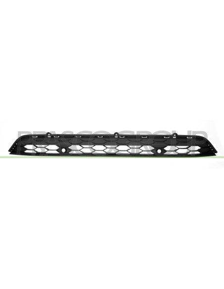 GRIGLIA CENTRALE PARAURTI NERA CON FORI PDC+SUPPORTI MOD. 16° VOLKSWAGEN TIGUAN Mod. 01-16 - 09-20