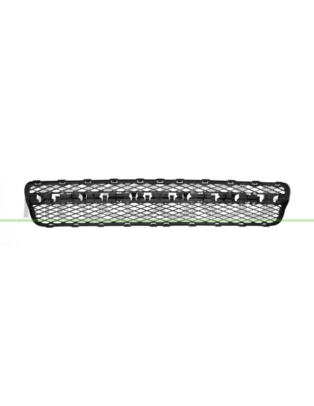 GRIGLIA PARAURTI ANTERIORE CENTRALE NERA VOLKSWAGEN TOUAREG Mod. 12-02 - 12-06