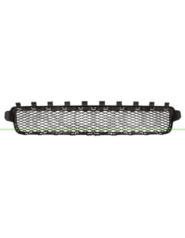 GRIGLIA PARAURTI ANTERIORE CENTRALE NERA VOLKSWAGEN TOUAREG Mod. 12-02 - 12-06